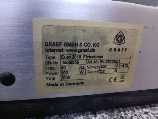 Слайсер професійний Graef Euro 3010 Німеччина